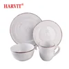 Self-colored tableware matt color glaze ceramic dinnerware