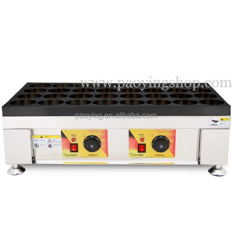 Oem Odm Commercial Use Nonstick 110v 220v Electric 32hole Japanese Red