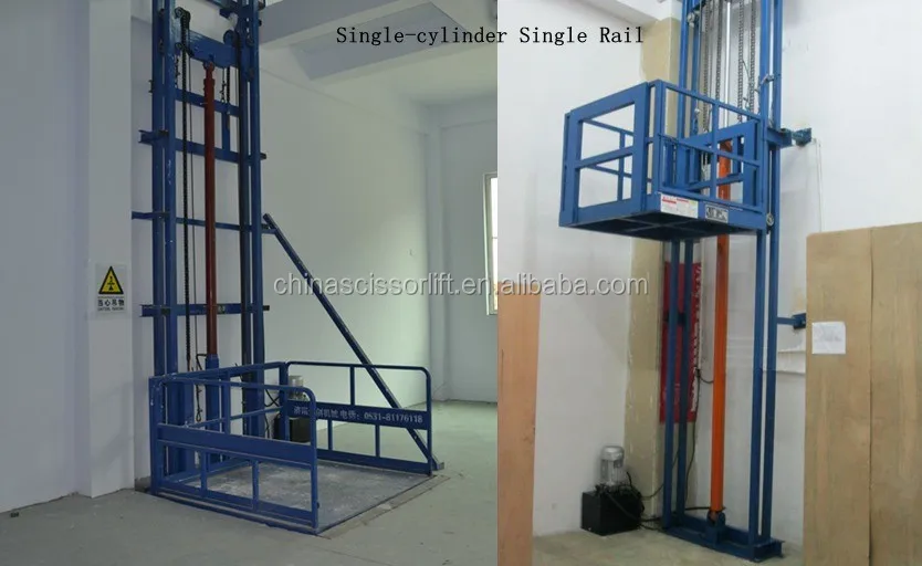 500kg Building Construction Materials Lift Wharehouse Material Lift