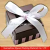 cardboard ribbon Christmas Gift Box to decorate