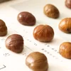 Natural planting peeled roasted chestnut kernels