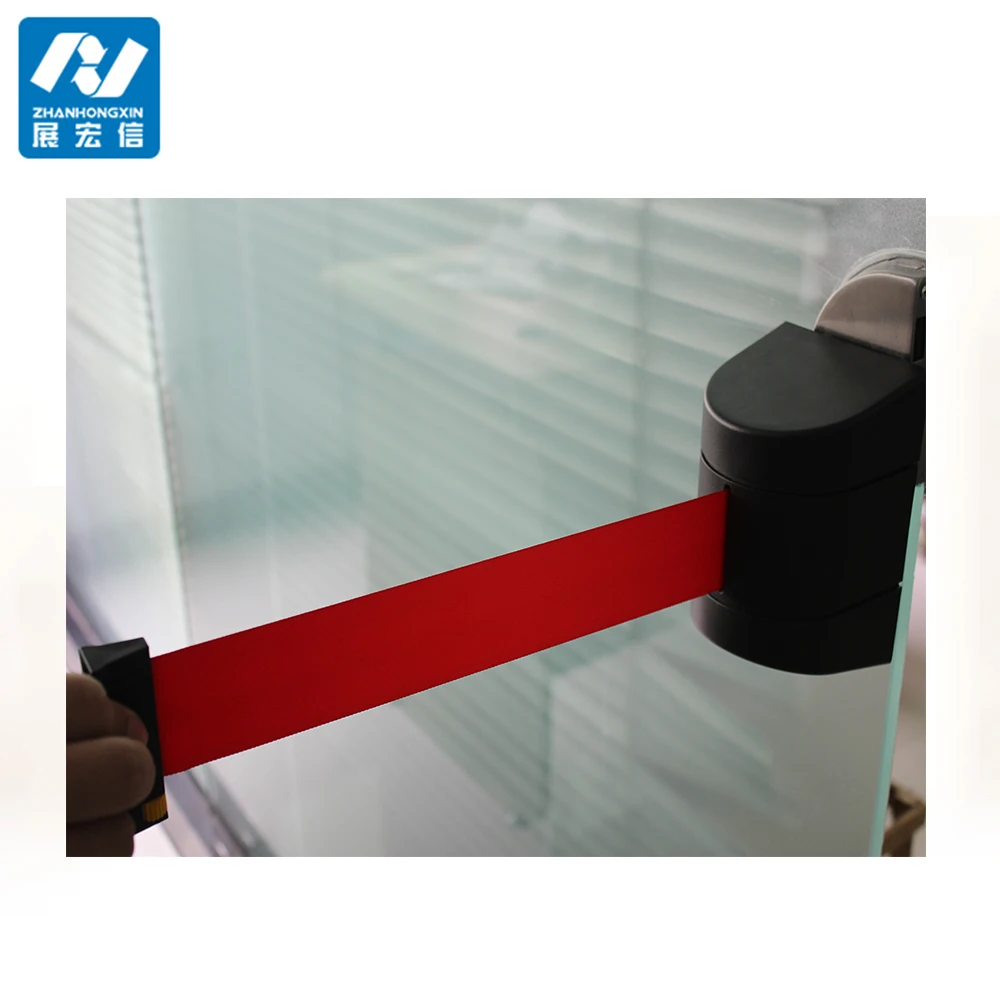 3m Plastic Wall Mounted Retractable Barrier Tape With Buy Wall
