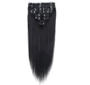 Best quality peruvian human clip in hair topper straight raw virgin unprocessed human hair weaving bundles extensions hair