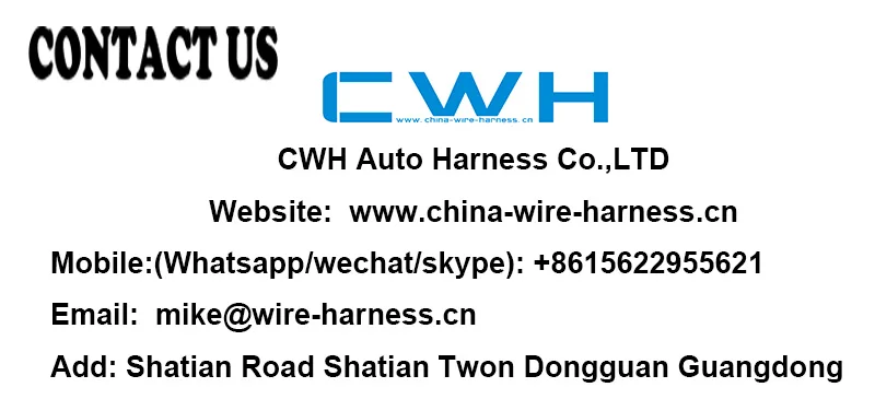 High Quality Factory OEM ODM Custom Auto Wiring Harness