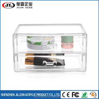High Transparent Small Acrylic Cosmetic Makeup Storage Drawer