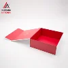 Custom luxury retail logo printed cosmetic elegant magnetic gift box