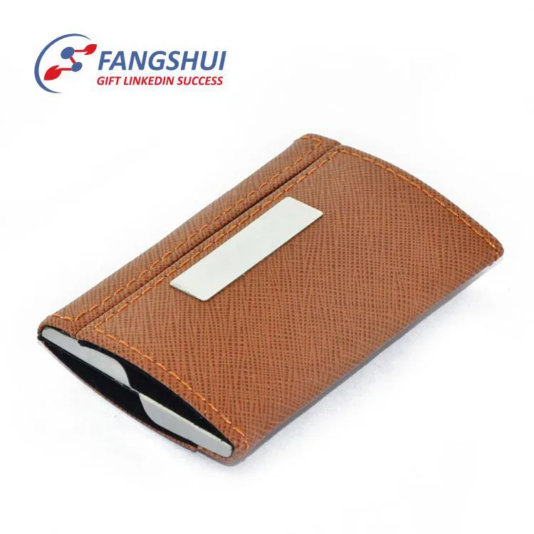 double business card holder