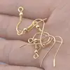 jewelry findings supplier for metal stainless steel earring wire fish hooks for earring making