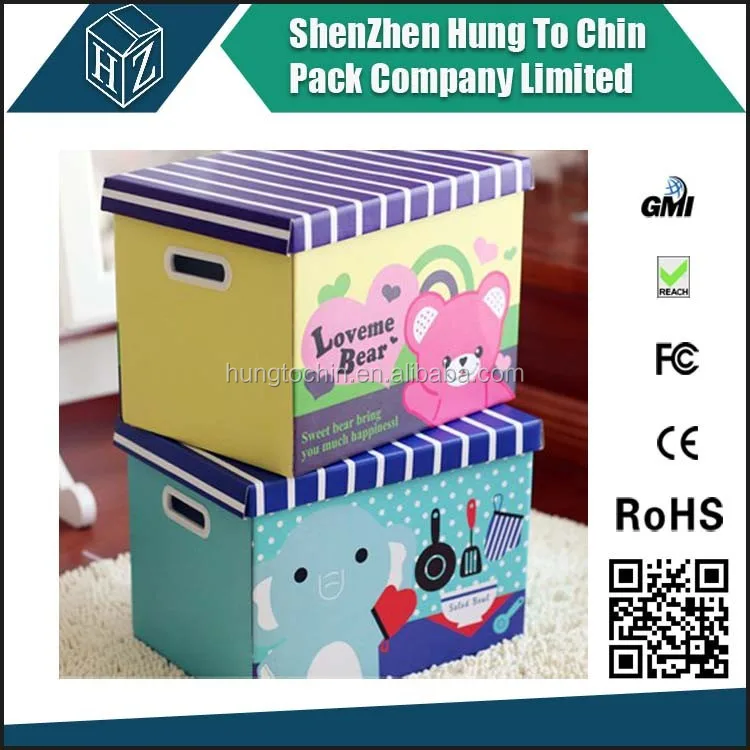 Ikea tipo corrugado caja de almacenamiento de papel-Cajas de embalaje