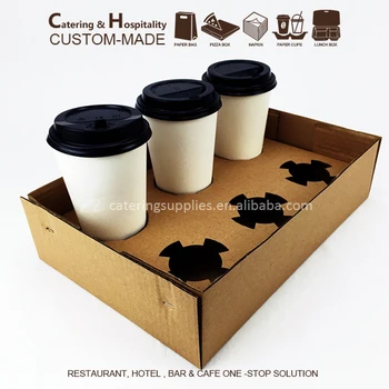 Disposable Biodegradable Coffee Paper Cup Holder Tray - Buy Cup ... Disposable Biodegradable Coffee Paper Cup Holder Tray - Buy Cup ...