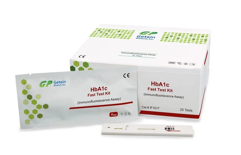 One Step Hba1c Rapid Test Kits For Getein 8600 Analyzer Diabetes Care Buy Hba1cglycated 8050