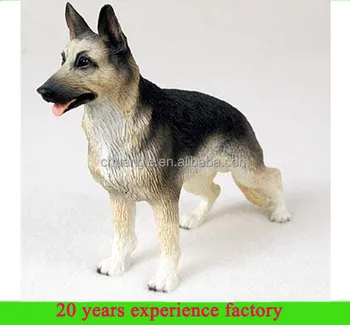 Kualitas Tinggi Kustom Resin K9 Anjing Gembala Jerman Anjing