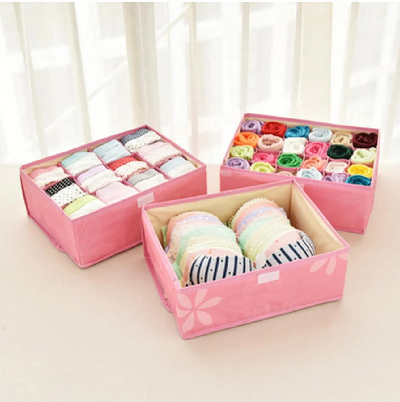washable oxford cloth underwear storage box underwear storage box set underwear socks storage box covered storage box, underwear storage box, oxford cloth underwear storage box, storage box covered