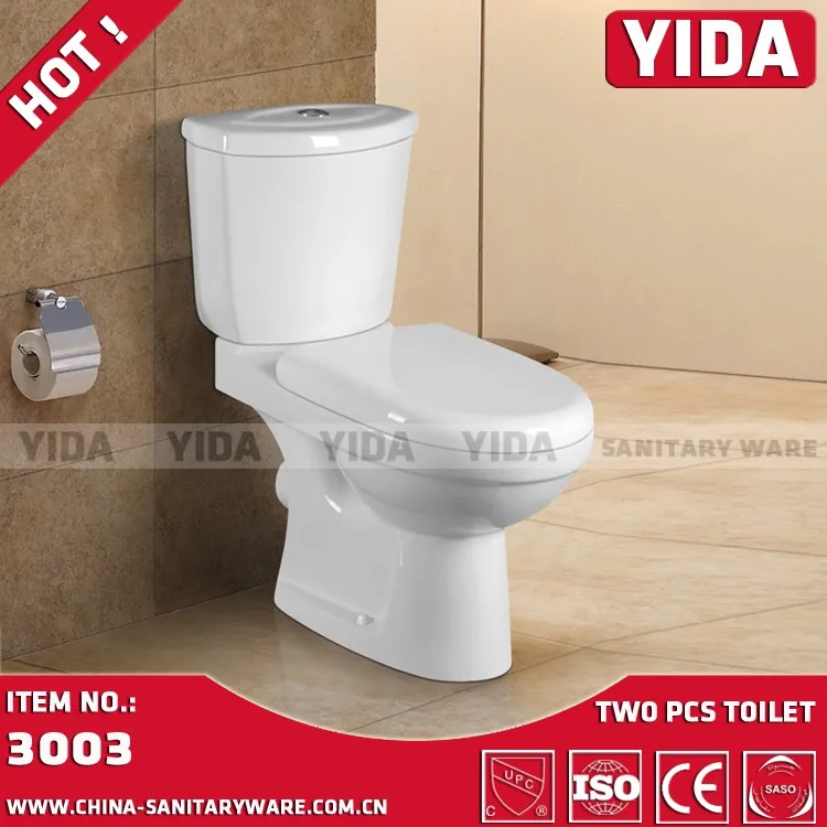 Africa Cheap Toilets Separate Water Closet, New Design Sanitary Ware