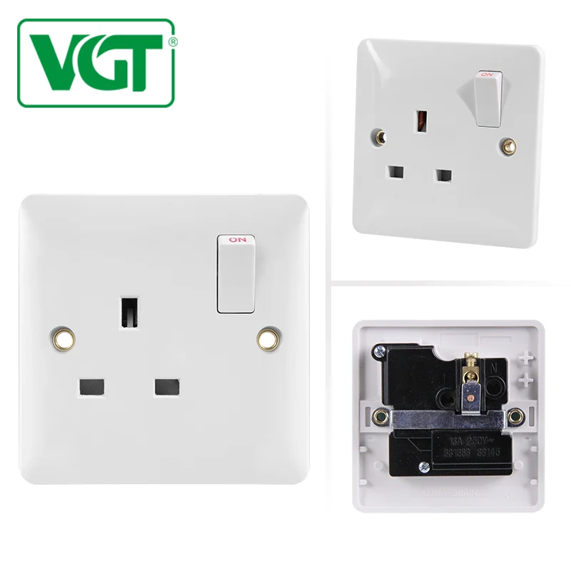 British Bakelite Wall Switched Kuwait 13a Socket 220250v Buy