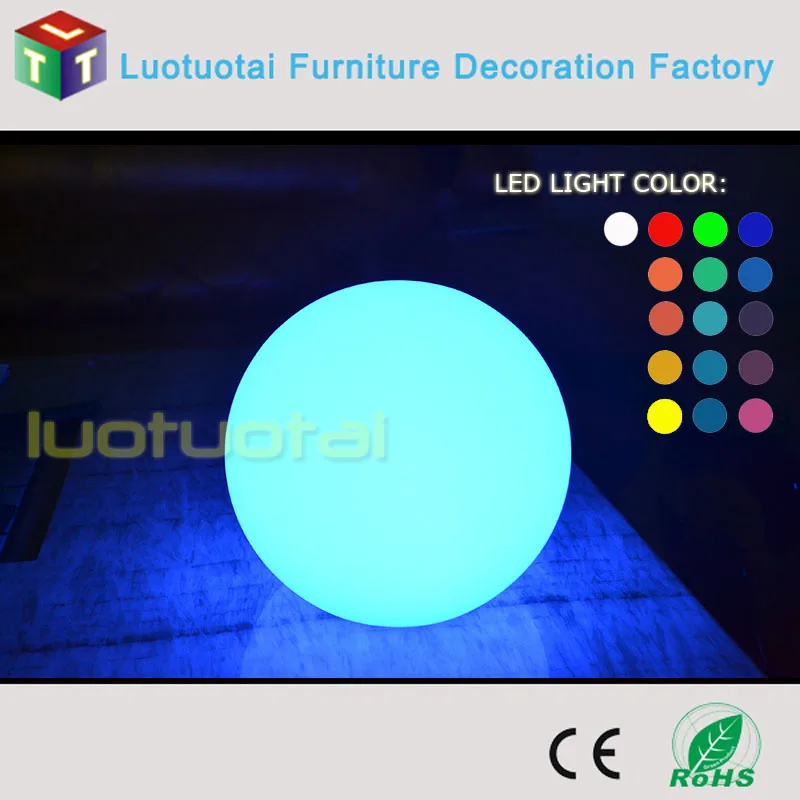 High Quality Waterproof Rechargeable Led Ball Lamp Outdoor /beach Ball