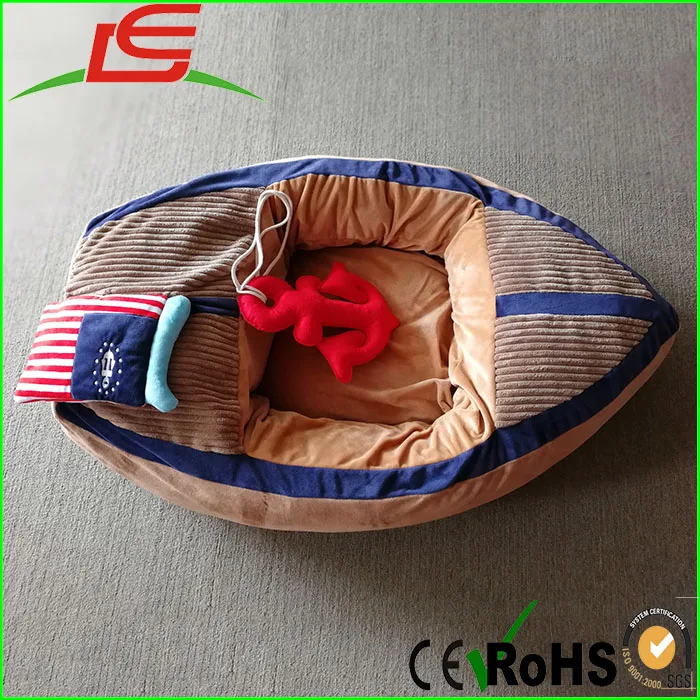 High Quality Stuffed Plush Pet Toy Boat Shaped Dog Bed Buy Dog Bed