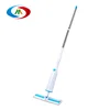 microfiber spin and roll flat self wringing mop with head wrapped dewater design
