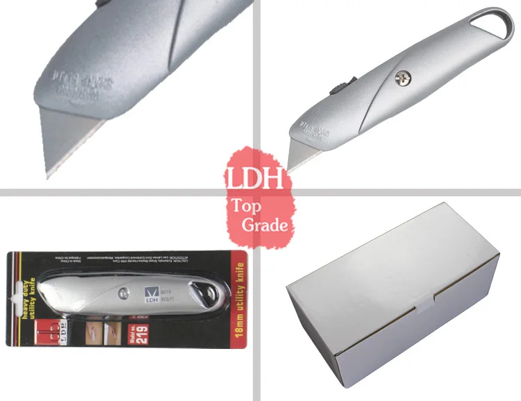 Stationery Stainless Steel Letter Opener Conveyor Belt Cutter Safety