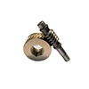 Custom brass warm gear shaft,motorcycles gear shaft,worm gear screw shaft