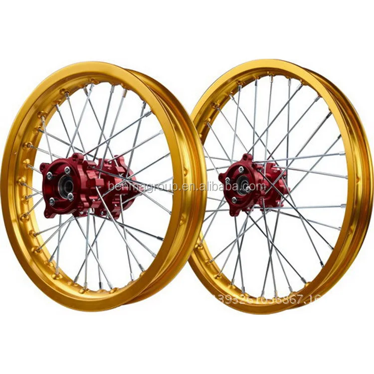 Wholesale Dirt Bike Wheel Set,Motorcycle Front And Rear Wheel,With