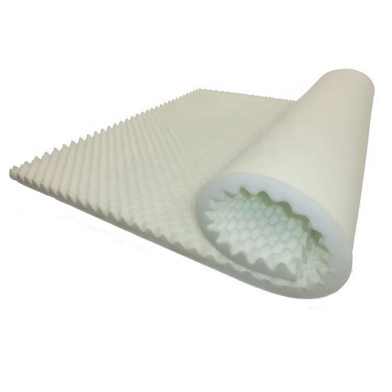 Egg Crate Convoluted Foam Hospital Bed Mattress Pad Topper Twin Size