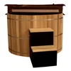 Alphasauna Western-style Barrel Hot Tubs Hand Red Cedar For Sale