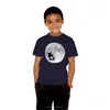skating moon black cotton/polyester o neck kids led t-shirts bulk