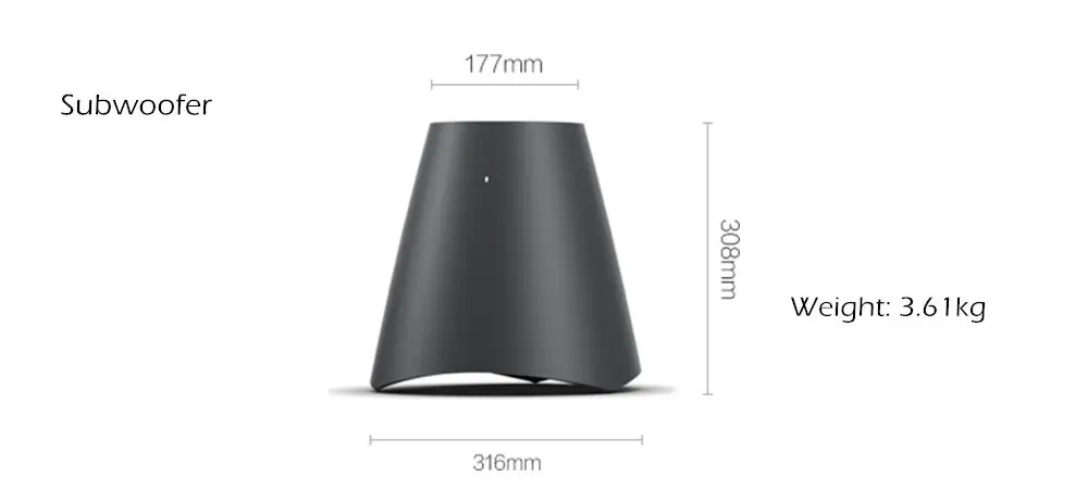 Original Xiaomi Mi TV 4 65" Inches Smart TV 4K HDR Ultra television with subwoofer and speakers