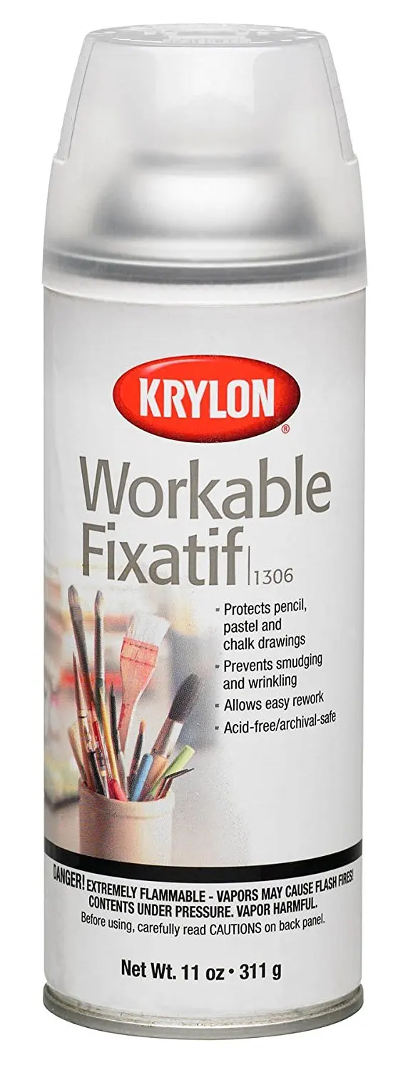 Krylon Workable Fixative Tint Base - Lot of 6