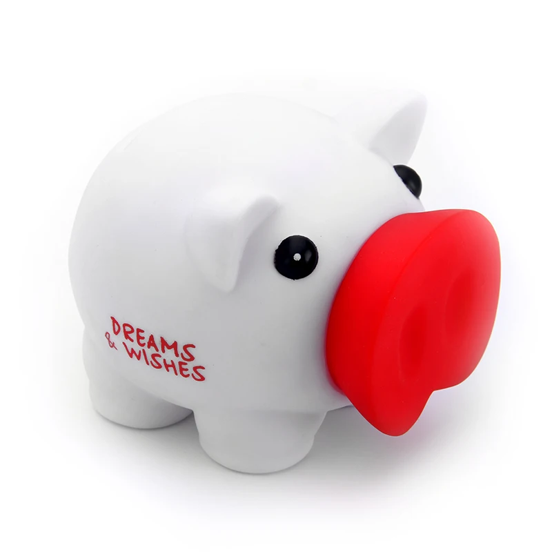 Kids Plastic Wholesale Piggy Banks Pvc Rubber Money Box Animal Pig