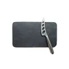 Colorful cusine for your selection rough edge side slate plates buffet dish set