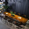 pine slab table for dining room