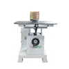 Mini vertical brush sanding and polishing machine with table for wood