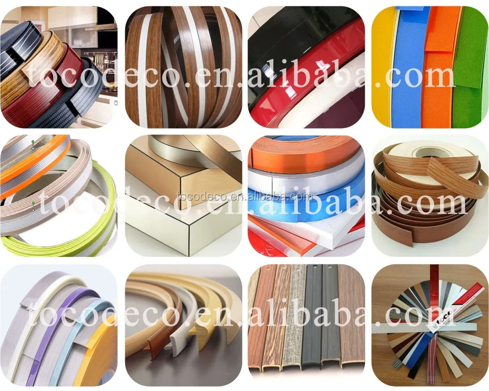 Plastic Rubber T Molding Edge Trim For Table Countertop Edge Banding