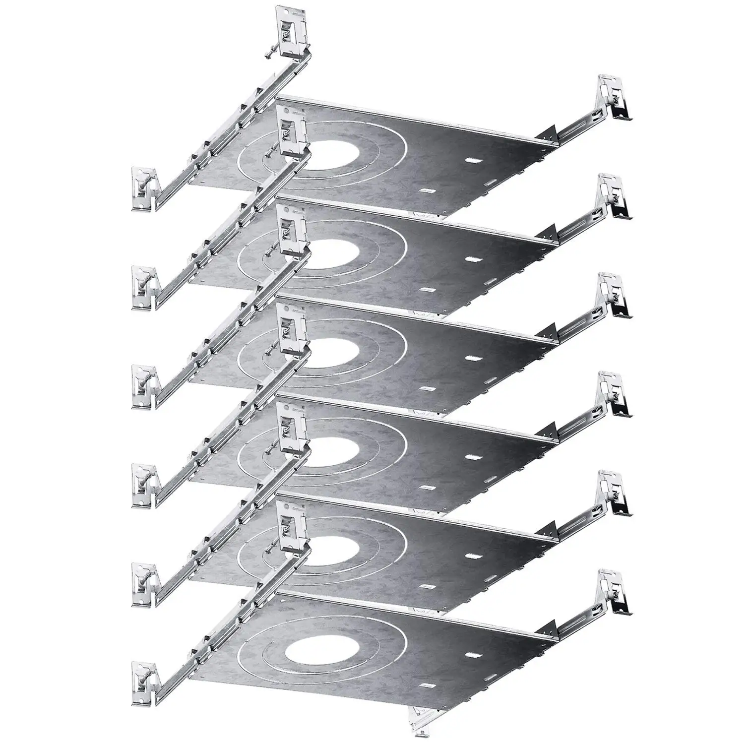Recessed Light Kits Find Deals On Line At Get Quotations Luxrite New Construction Mounting Plate 3 4 6 Inch Led Recessed Lighting Kits