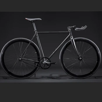 black fixie bike