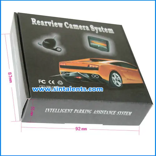 7 inch Rearview Monitor Camera Truck Reverse Alarm System