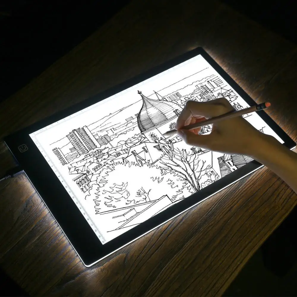 kids light up drawing pad