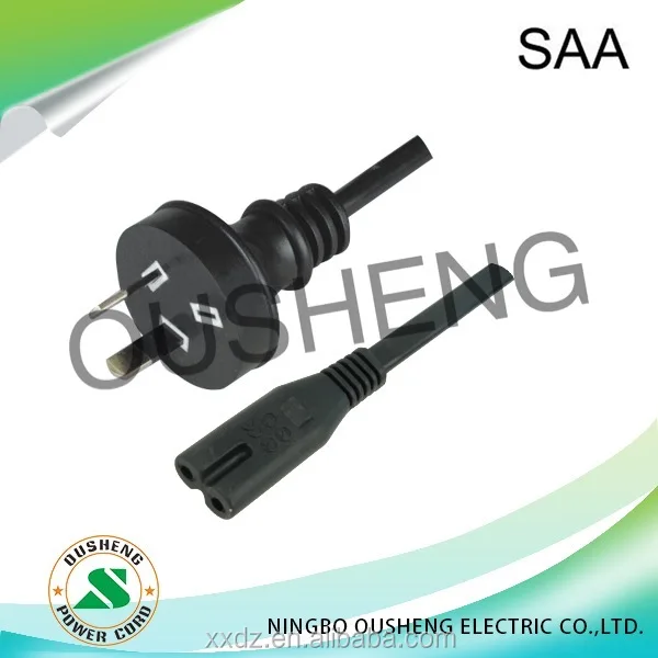 
Australia 2 Prong to IEC C7 Power Cord Notebook 
