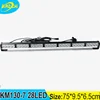 Factory 30" 28 LED strobe warning slim led light bar for tow truck police fire ambulance vehicle