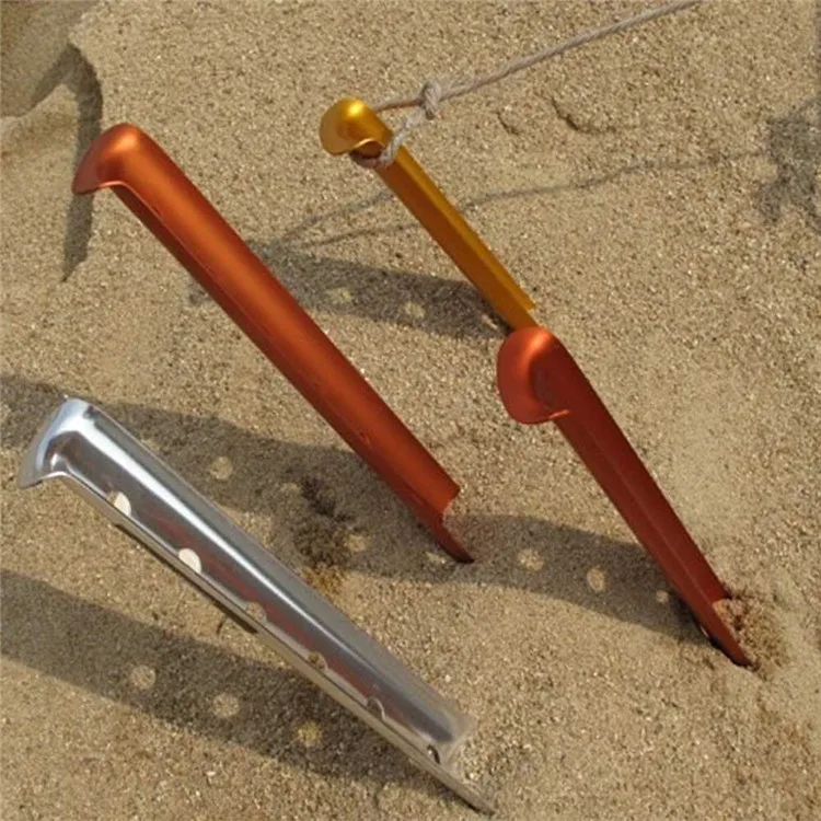 Aluminium Alloy U Shape Tent Peg Outdoor Hiking Snow Sand Tent Peg