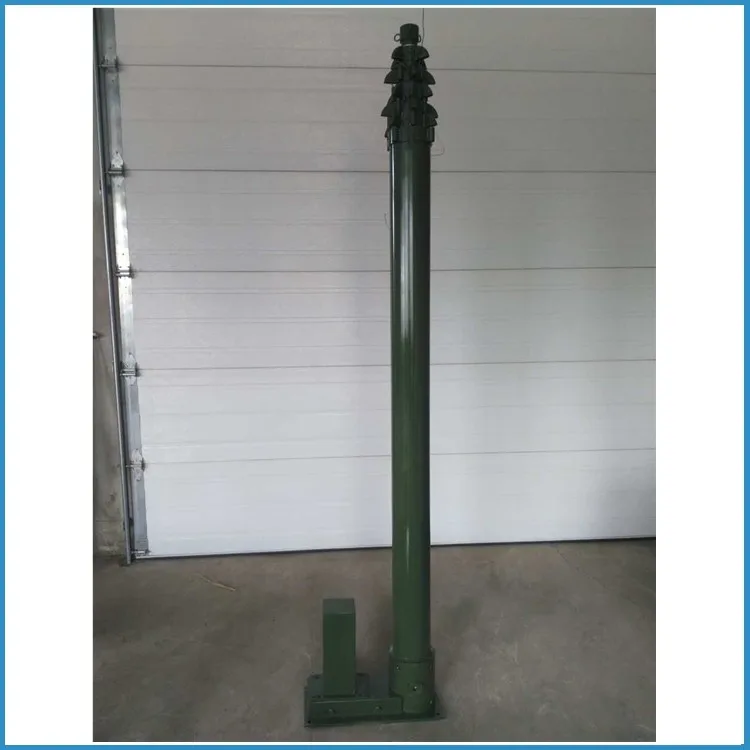 30foot 200kg Headload Electric Winch Mast,Mechanical Telescopic Tower ...