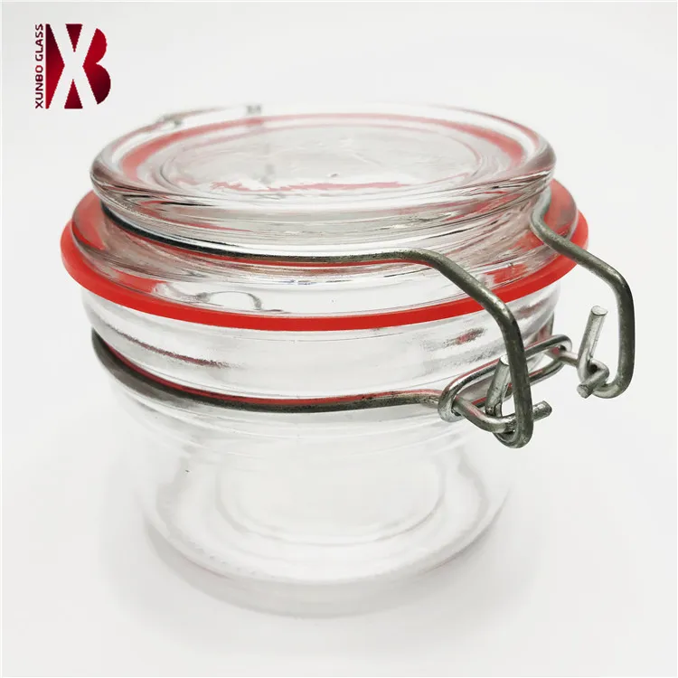 500 Ml Decorative Airtight Glass Sealed Jar For Kitchen Buy Glass Jar