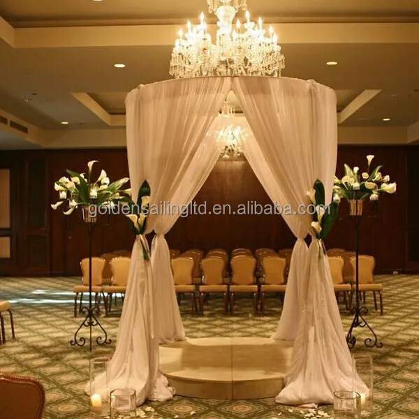 Round Roof Tent Curved Pipe And Drape Kits For Wedding Buy