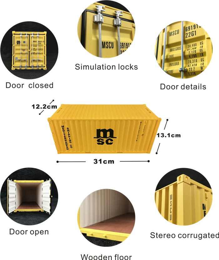 container model contenedores modelo a escala miniature shipping container scale model