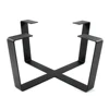 Cheap metal cast iron office dinning coffee table base quadruped table base