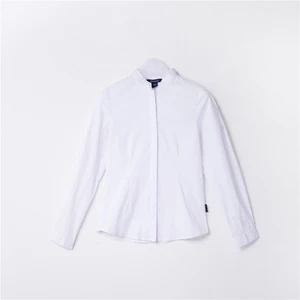 Breathable design white combine cotton shirt Breathable design white combine cotton shirt