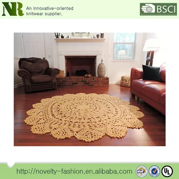 hand knit rug