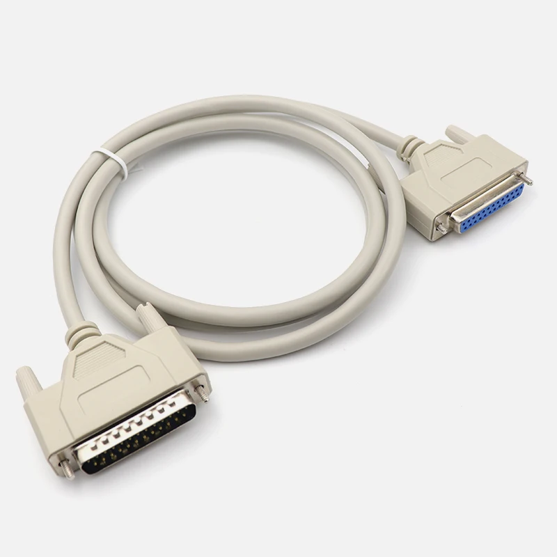 Db25 To Db25 Cable D-sub 25pin Male To Famale Cable - Buy 25 Pin Cable ...